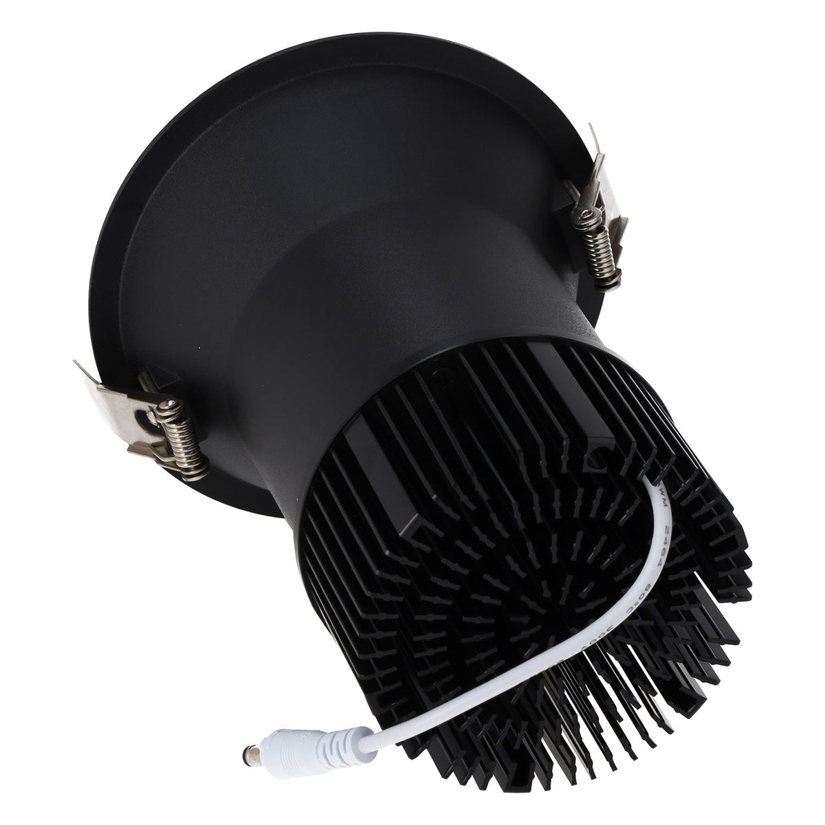Downlight Empotrable LED 15W 90Lm/W CRI>95 2700ºK Driver Lifud Blanco Cálido Negro — Vetonek (3)
