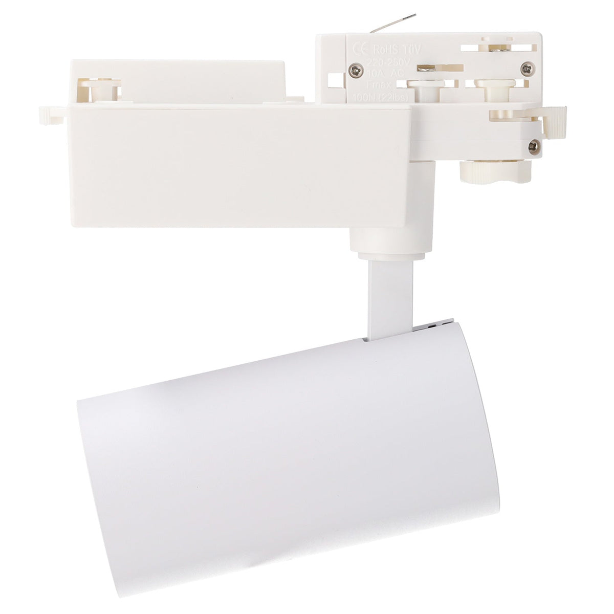 Foco de Carril LED 30W 90Lm/W High CRI (>95) 4000ºK Driver Lifud Trifásico — Vetonek (2)