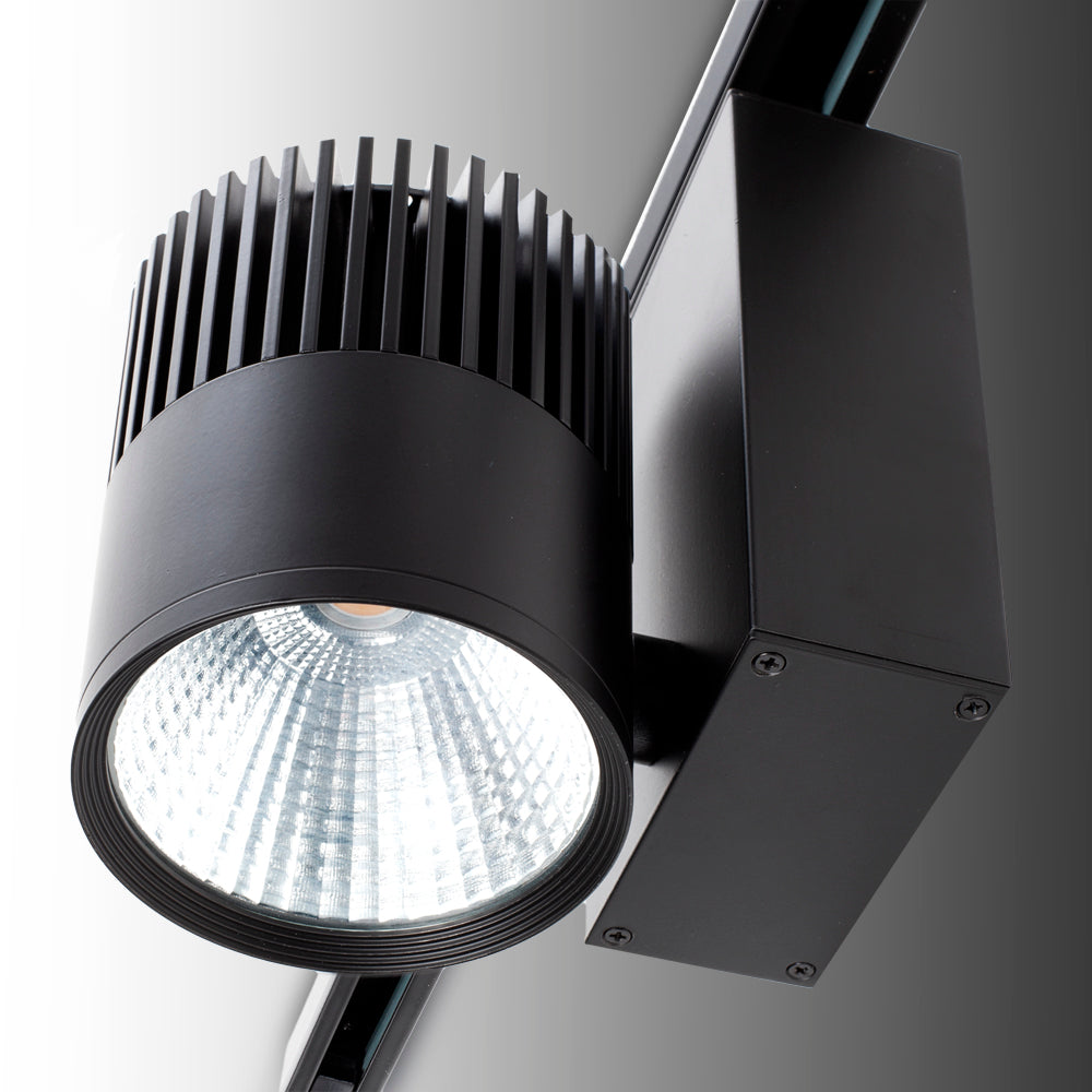 Foco de Carril LED 30W 2700Lm CRI90 4200ºK Trifásico UGR17 — Vetonek