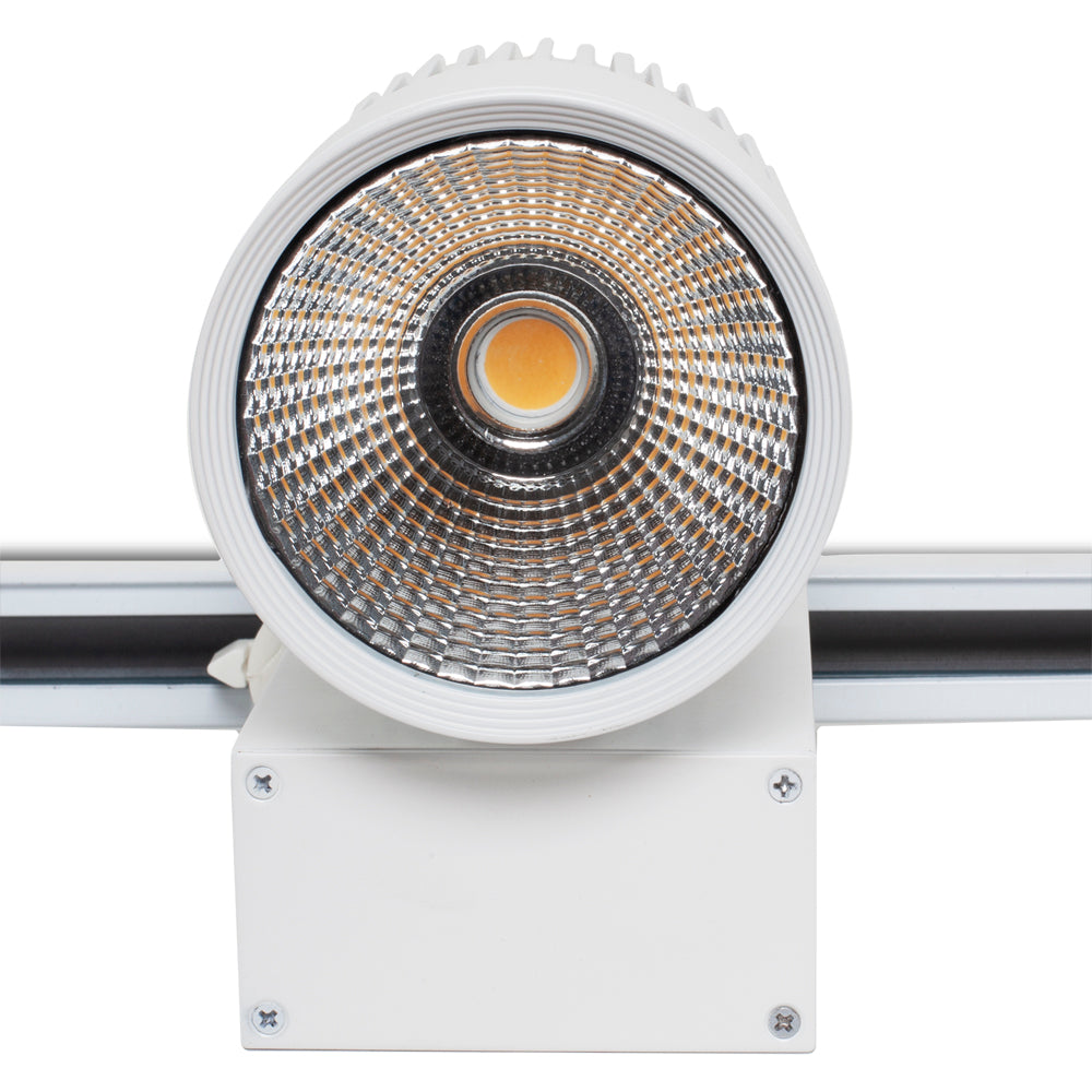 Foco de Carril LED 30W 2700Lm CRI90 4200ºK Trifásico UGR17 — Vetonek (2)