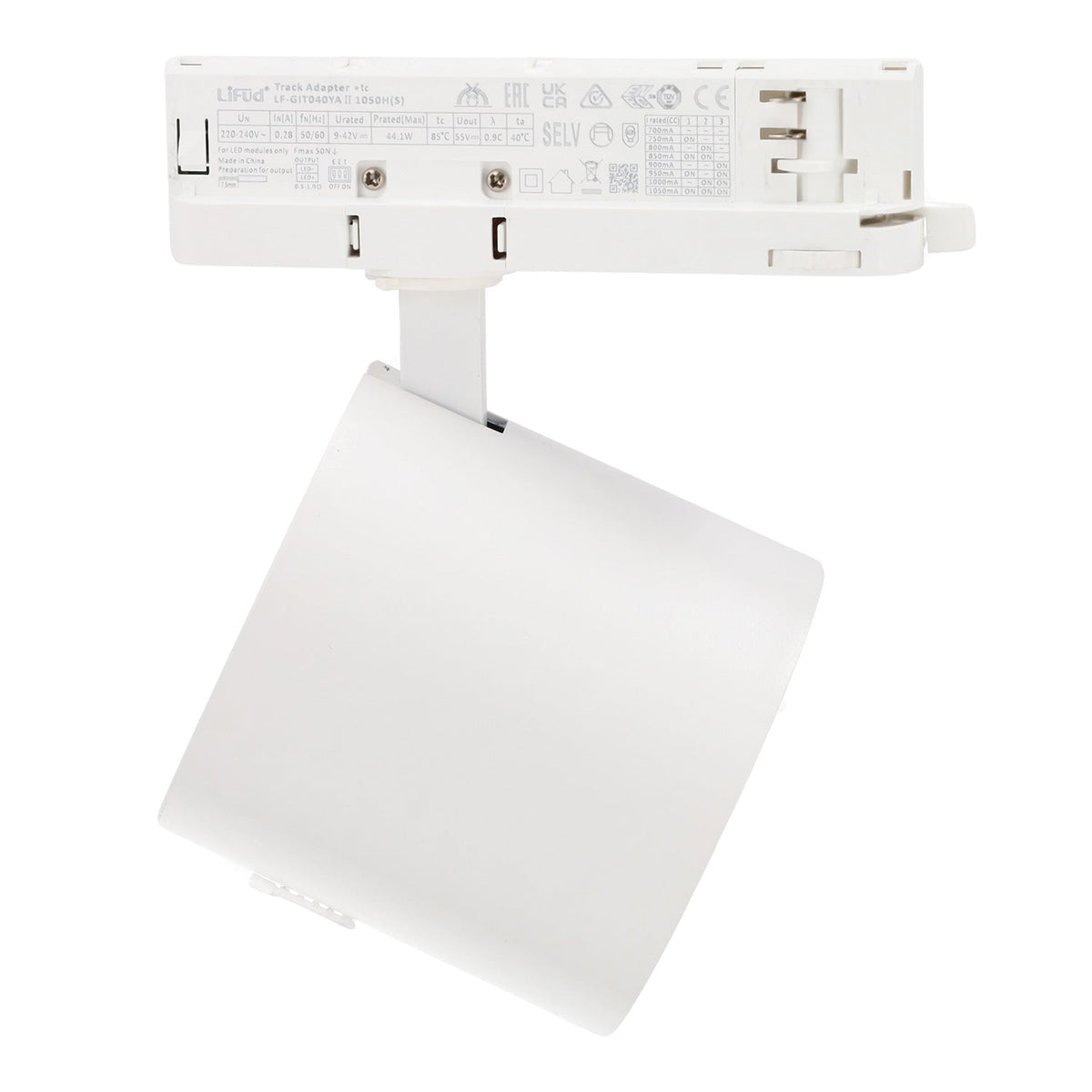 Proyector LED para carril trifásico 40W Carnicerías Driver Lifud Flicker Free Blanco — Vetonek (4)