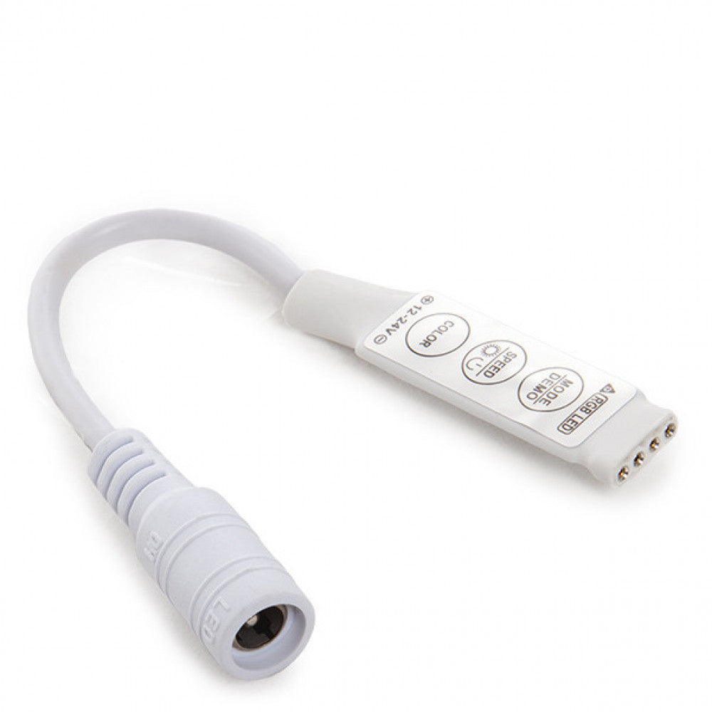 Controlador Mini Tira LED RGB 12-24VDC ► 144W — Vetonek