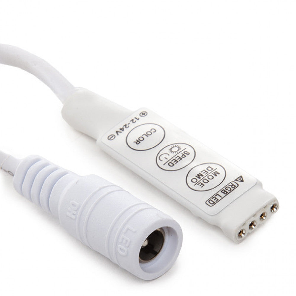 Controlador Mini Tira LED RGB 12-24VDC ► 144W — Vetonek (2)