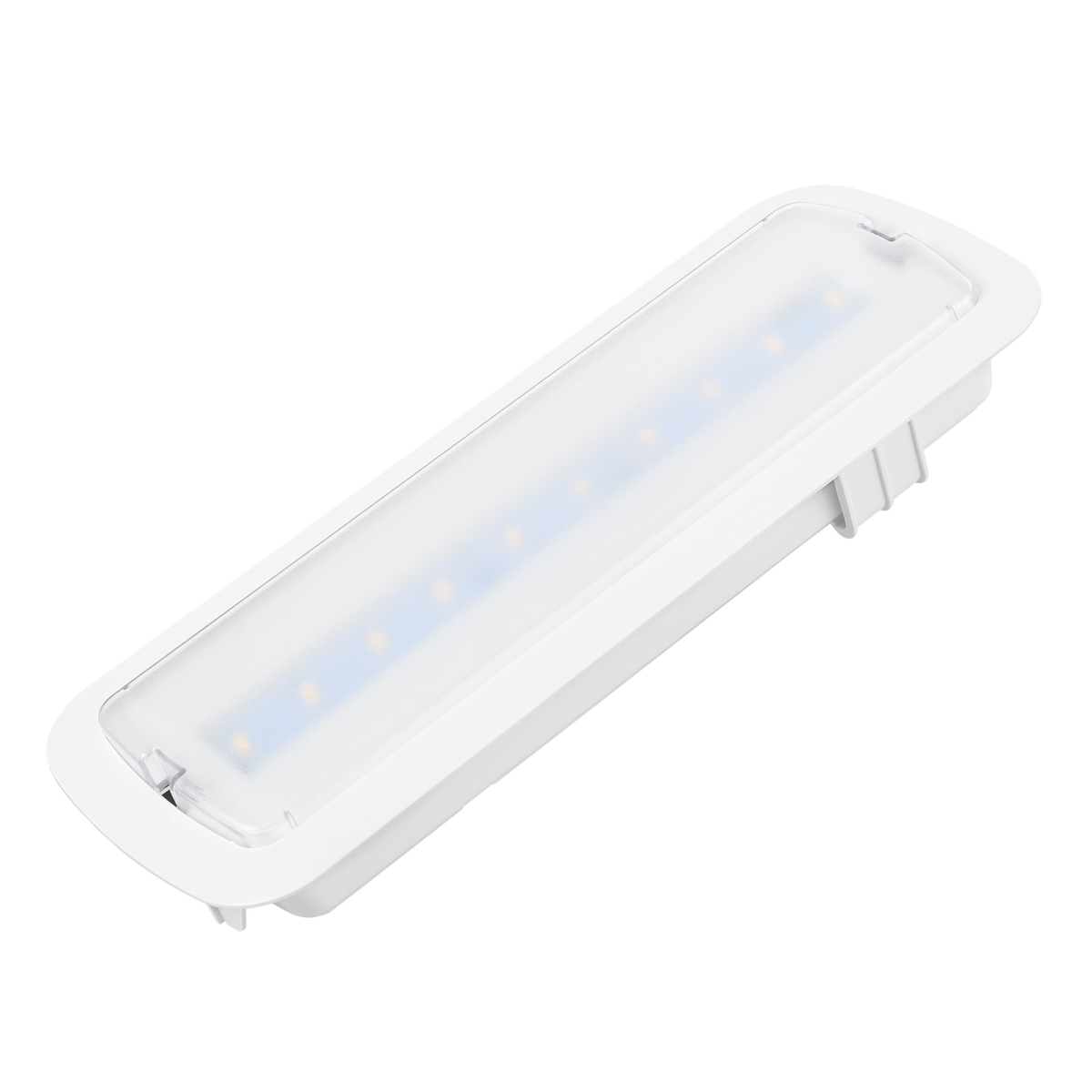 Emergencia Led Empotrable 200LM Autotest / Permanente / No Permanente 5000K — Vetonek
