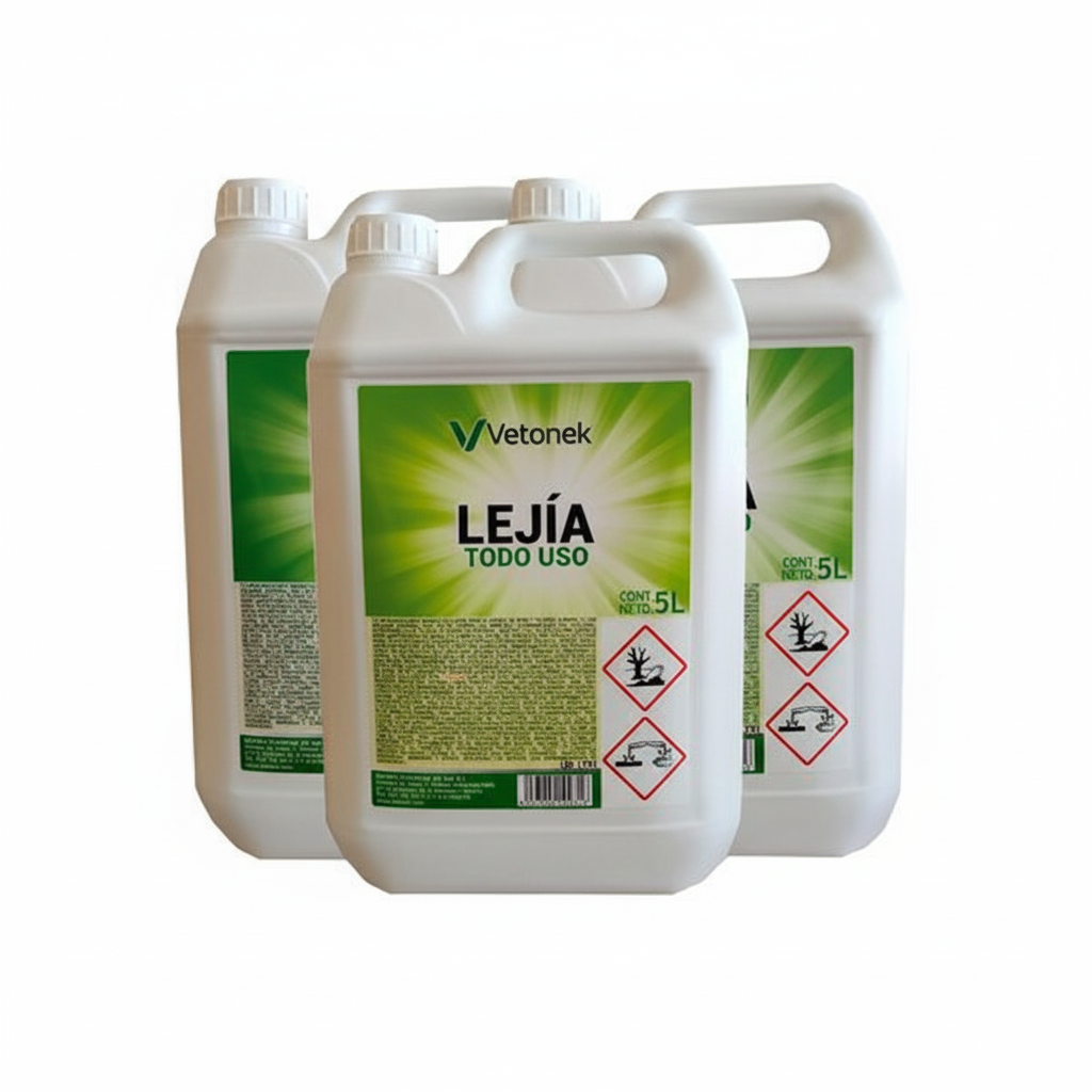 Eau de Javel pour tout nettoyage Vetonek