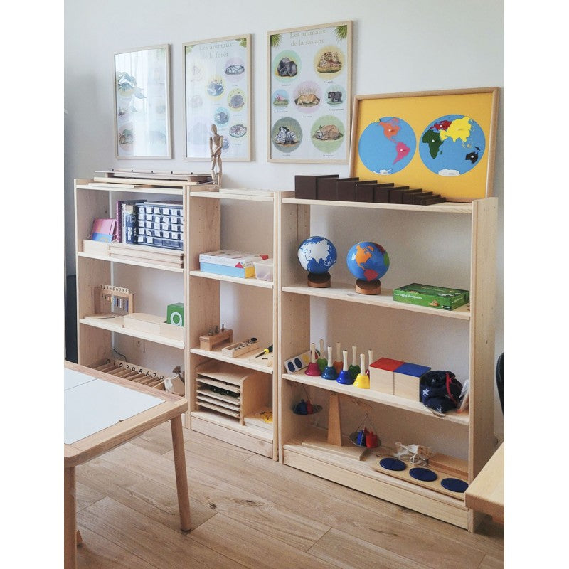 Librería Infantil GALA de Madera Ancha - 70,5 cm Astideco