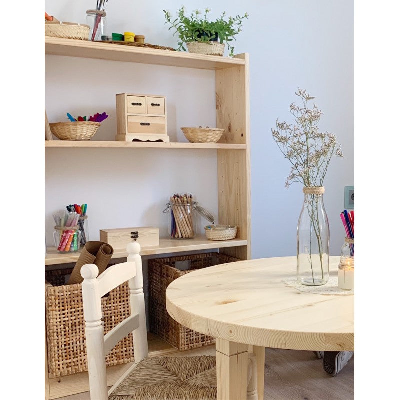 Librería Infantil GALA de Madera Ancha - 70,5 cm Astideco