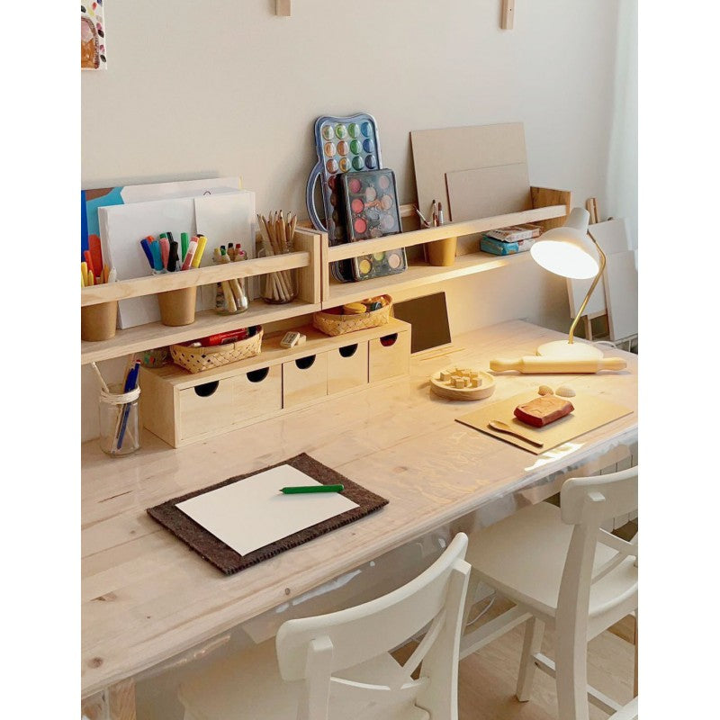 Librería Montessori de Madera Maciza - 80 cm Astideco