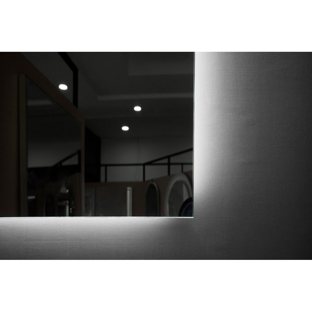 Espejo Iluminado Baño "Italia" 100cm Blanco Frío Sensor Antivaho/On-Off — Vetonek (3)