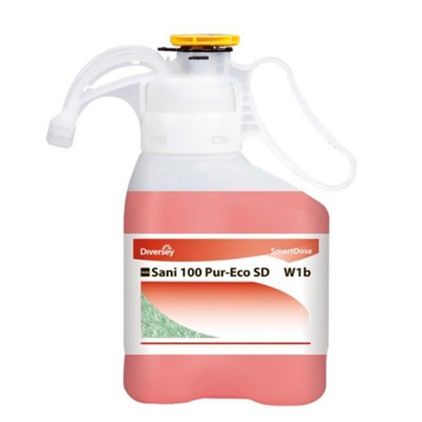 Diversey Taski Sani 100 PUR-ECO SD Limpiabaños Concentrado Ecolabel - 1,4L Vetonek