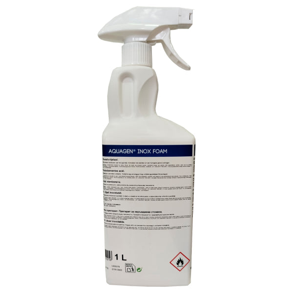 Limpiador de Acero Inoxidable AQUAGEN INOX FOAM - 1 Litro Vetonek