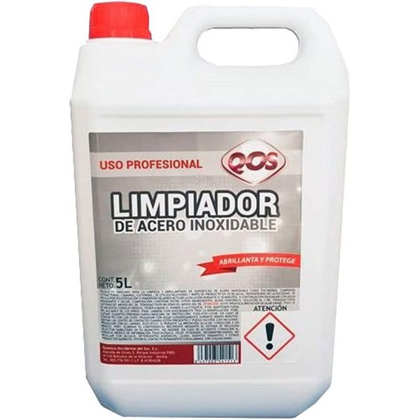 Limpiador Profesional de Acero Inoxidable - 5L Vetonek