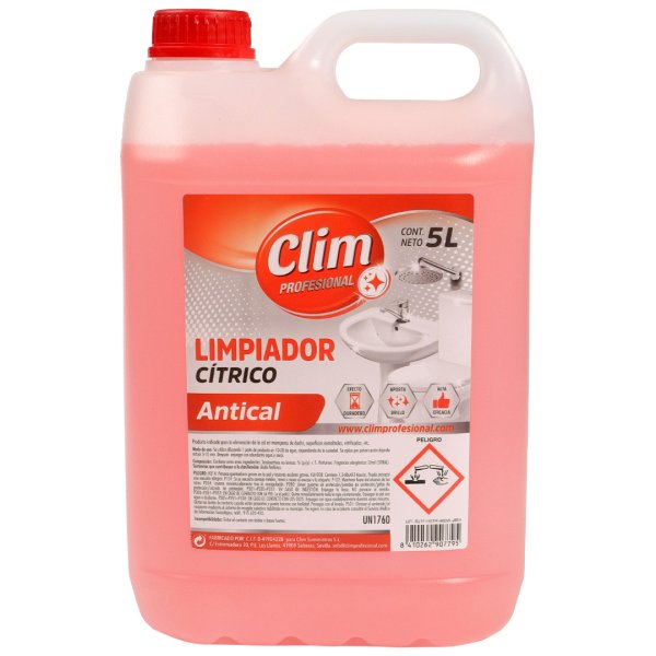 Limpiador Cítrico Antical - Caja 2 Garrafas de 5L Vetonek