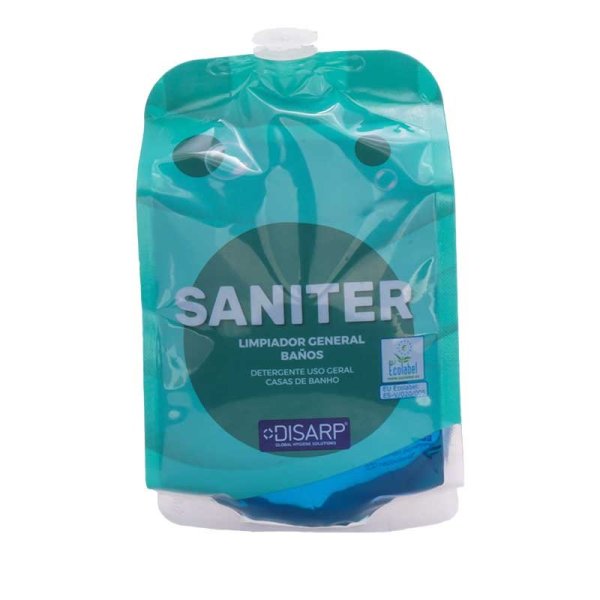 Limpiador Ecológico de Baños SANITER – Recambio DISARP 500 ml Vetonek