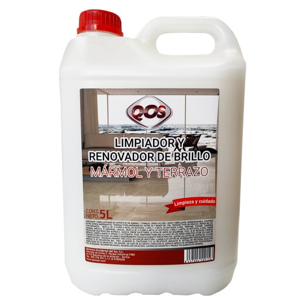 Limpiador y renovador de brillo para mármol y terrazo - 5L Vetonek