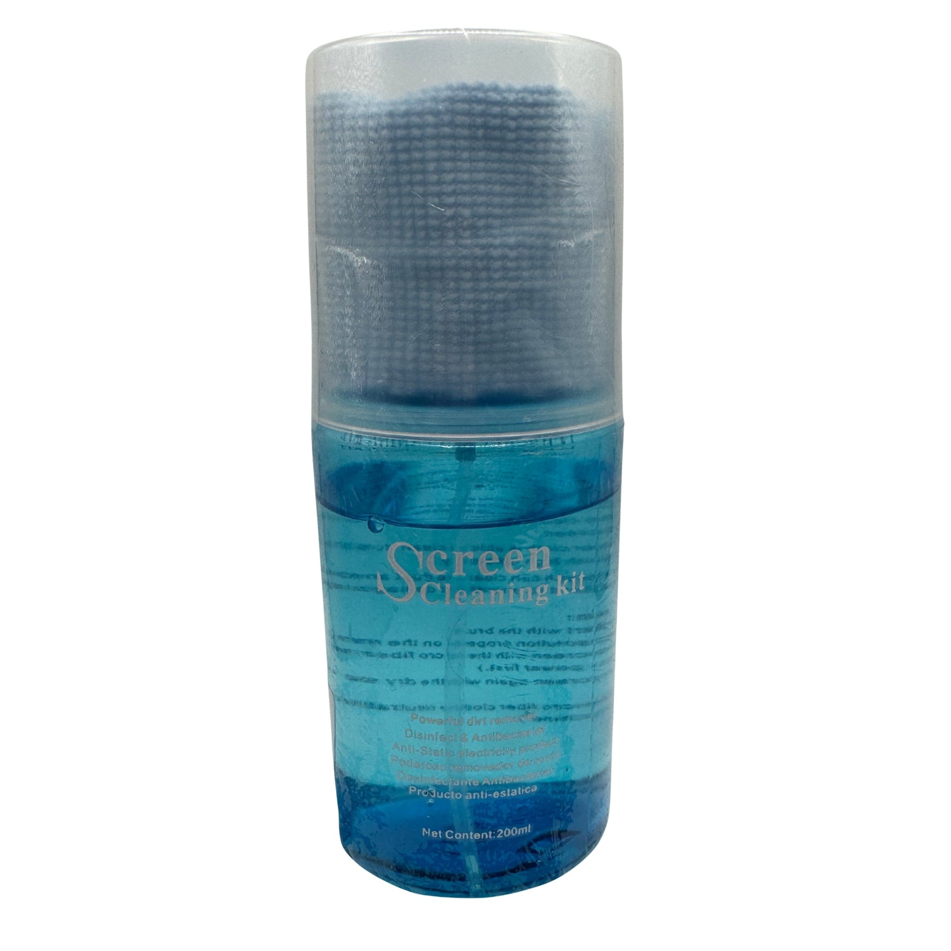 Kit de Limpieza para Pantallas LCD 200ml + Paño de Microfibra - Vetonek