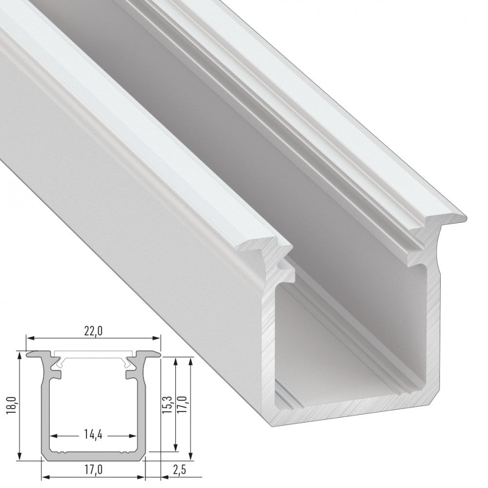 Perfíl Aluminio Tipo G 2,02M — Vetonek (2)
