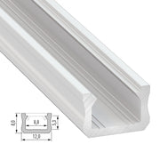 Perfíl Aluminio Tipo X 2,02M — Vetonek (2)