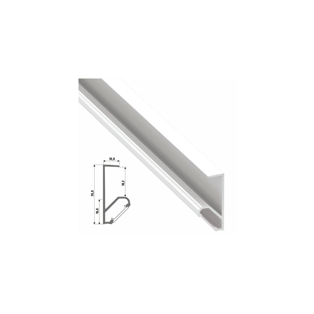 Perfíl Aluminio Tipo Q18 2,02M — Vetonek (5)
