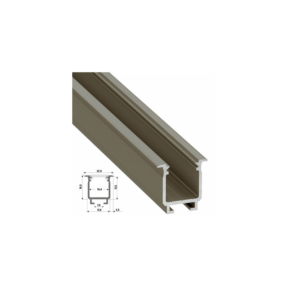 Perfíl Aluminio Tipo W 2,02M — Vetonek (4)