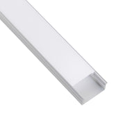 Perfíl Aluminio para Tira LED Doble - Difusor Opal x 2M — Vetonek (3)