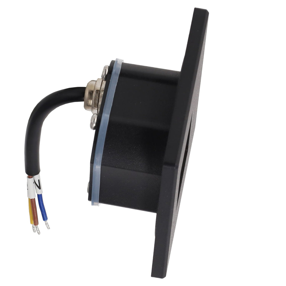 Foco de LED Empotrable para Escaleras Frontal Magnético 3W IP65 3000ºK - Negro — Vetonek (2)