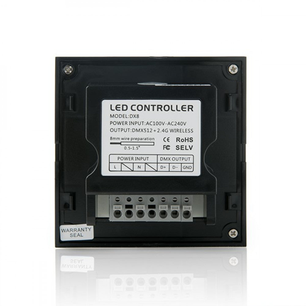Controlador Rgwb Táctil a Distancia 4 Zonas DMX512 — Vetonek (3)