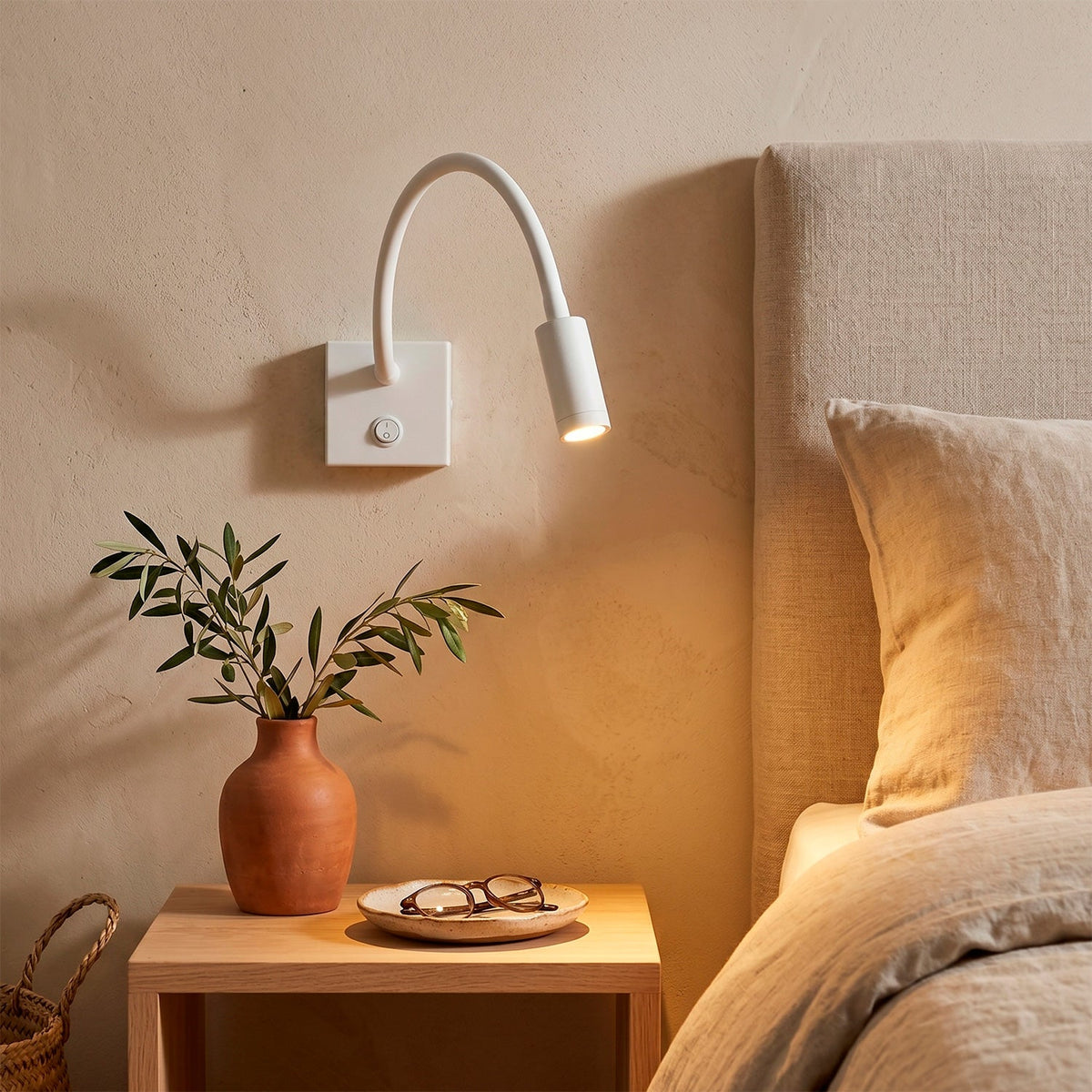 Aplique de pared flexible para lectura "Vega" 3W — Vetonek