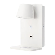 Aplique de pared para lectura con puerto USB "Lumo"6W Base carga inalámbrica — Vetonek (2)