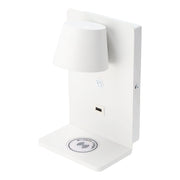Aplique de pared para lectura con puerto USB "Lumo"6W Base carga inalámbrica — Vetonek (3)