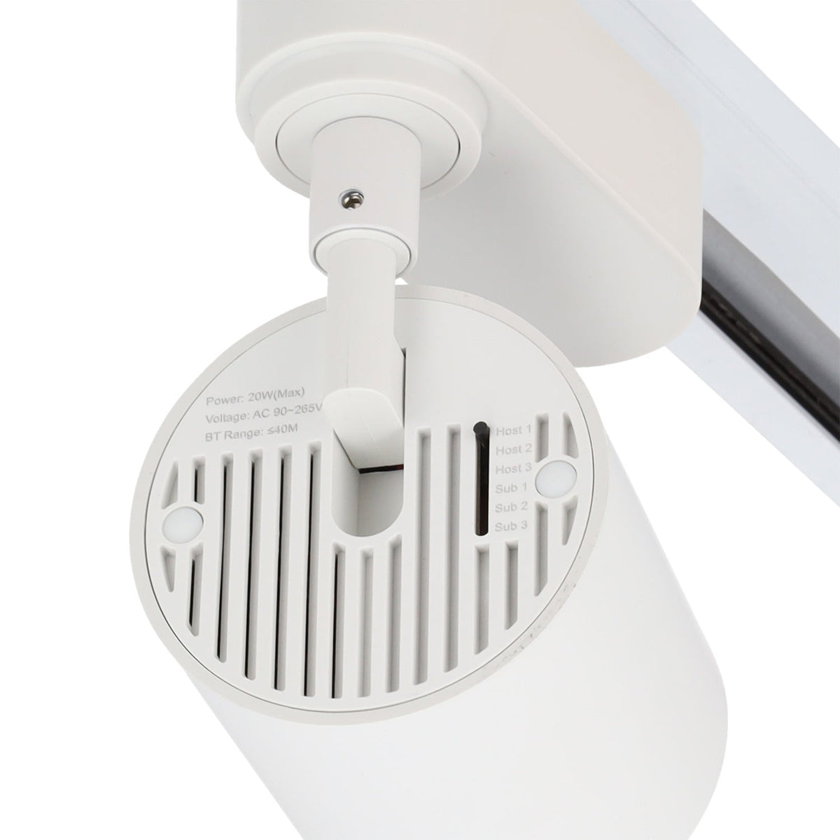 Altavoz Bluetooth 20W Para Carril Blanco Monofásico — Vetonek (4)