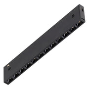 Luminaria LED Carril Magnético 10mm 9W 70Lm/W 38º 48VDC CCT (Tonalidad Luz Ajustable) Acabado Negro — Vetonek