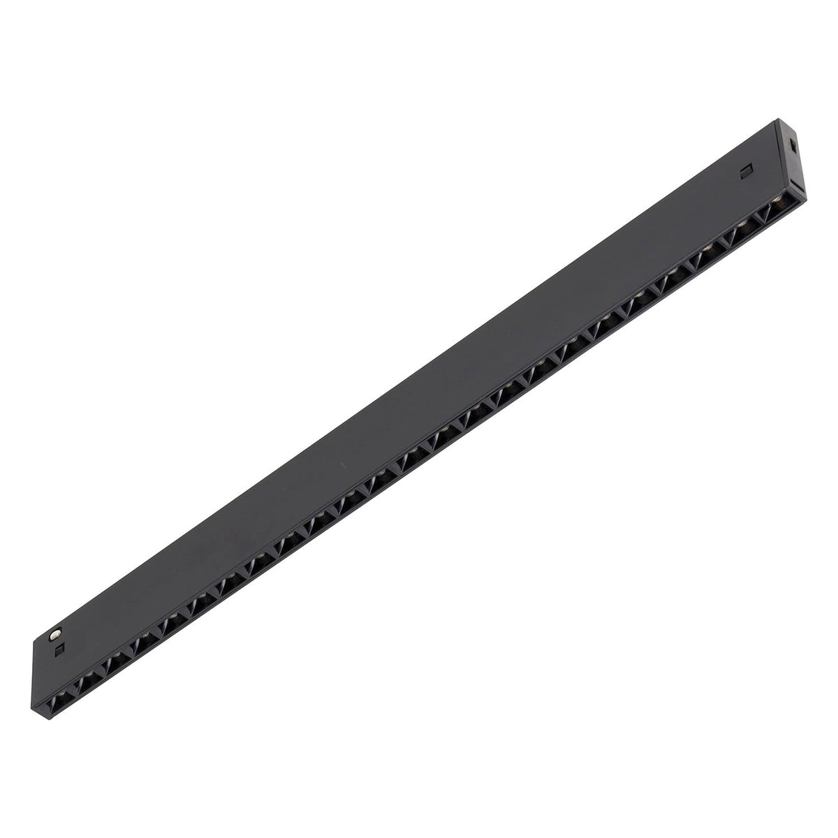 Luminaria LED Carril Magnético 10mm 18W 70Lm/W 38º 48VDC CCT (Tonalidad Luz Ajustable) Acabado Negro — Vetonek