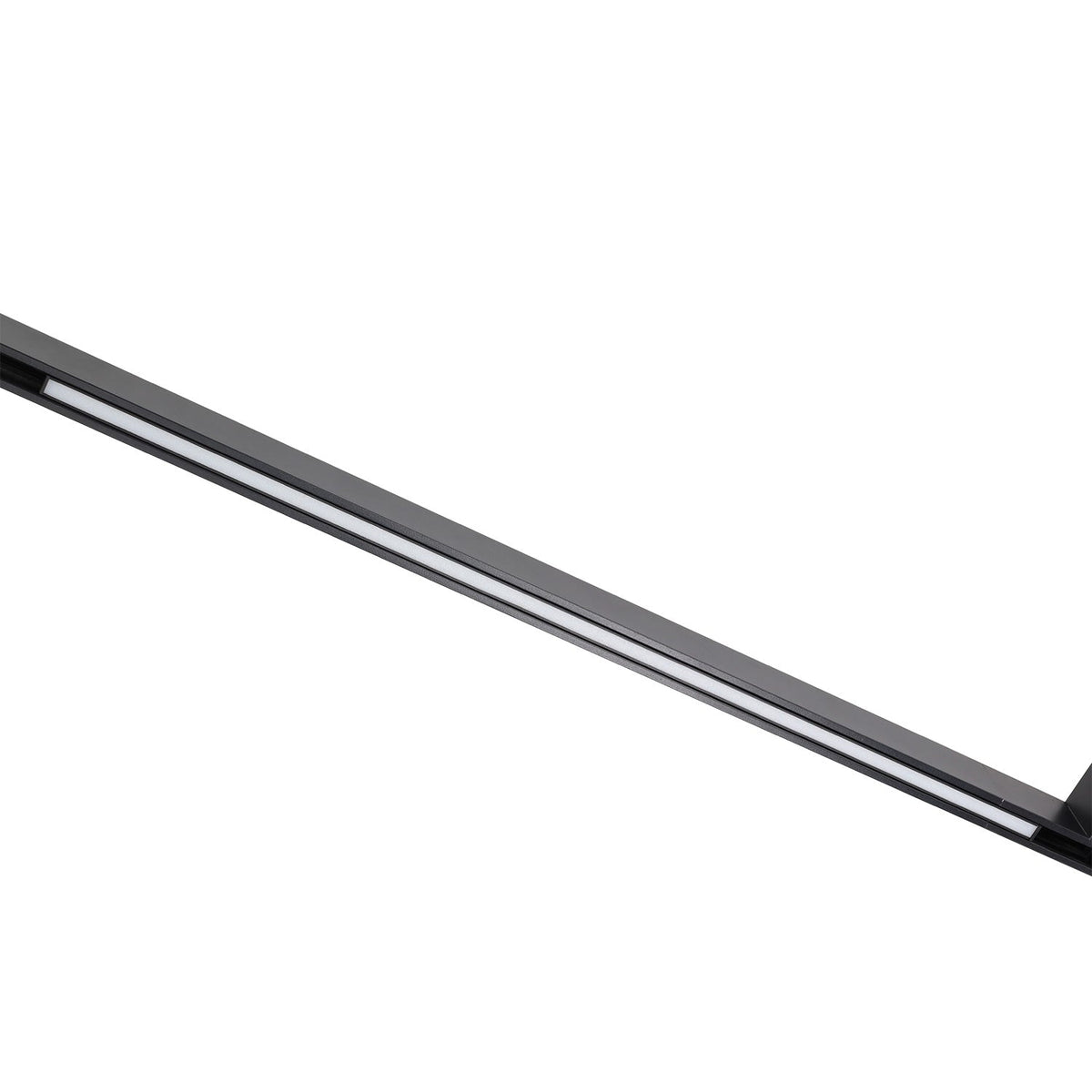 Luminaria LED Carril Magnético 10mm 27W 50Lm/W 120º 48VDC CCT (Tonalidad Luz Ajustable) Acabado Negro — Vetonek (2)