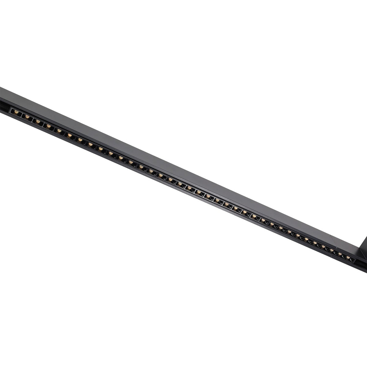 Luminaria LED Carril Magnético 10mm 27W 70Lm/W 38º 48VDC CCT (Tonalidad Luz Ajustable) Acabado Negro — Vetonek (2)