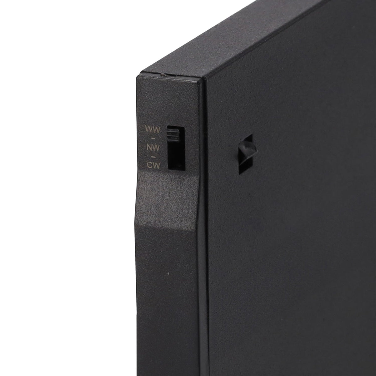 Luminaria LED Carril Magnético 10mm 27W 70Lm/W 38º 48VDC CCT (Tonalidad Luz Ajustable) Acabado Negro — Vetonek (3)