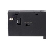 Luminaria LED Carril Magnético 10mm 6W 70Lm/W 150º 48VDC CCT (Tonalidad Luz Ajustable) Acabado Negro — Vetonek (3)