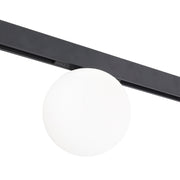 Luminaria LED Carril Magnético 10mm 9W 80Lm/W 360º 48VDC CCT (Tonalidad Luz Ajustable) Acabado Negro — Vetonek (2)