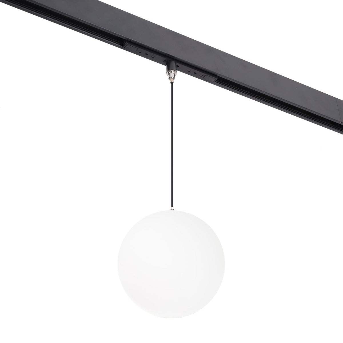 Luminaria LED Carril Magnético 10mm 9W 80Lm/W 360º 48VDC CCT (Tonalidad Luz Ajustable) Acabado Negro — Vetonek (2)