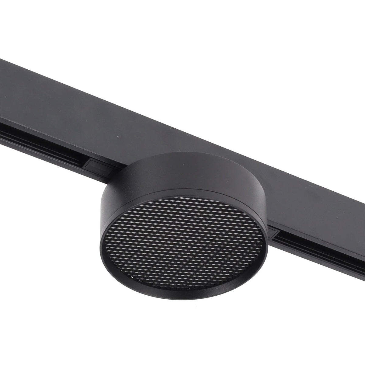 Luminaria LED Carril Magnético 10mm 9W 30Lm/W 120º 48VDC CCT (Tonalidad Luz Ajustable) Acabado Negro — Vetonek (2)