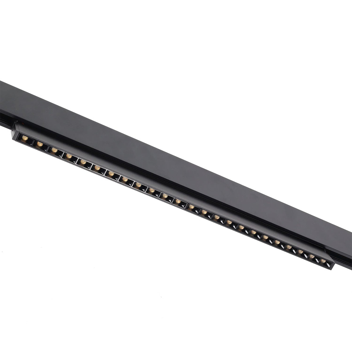 Luminaria LED Carril Magnético 10mm 18W 70Lm/W 38º 48VDC CCT (Tonalidad Luz Ajustable) Acabado Negro — Vetonek (2)