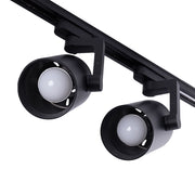 Pack 2 Foco de Carril Monofásico E27 PAR30/A65 - Negro — Vetonek