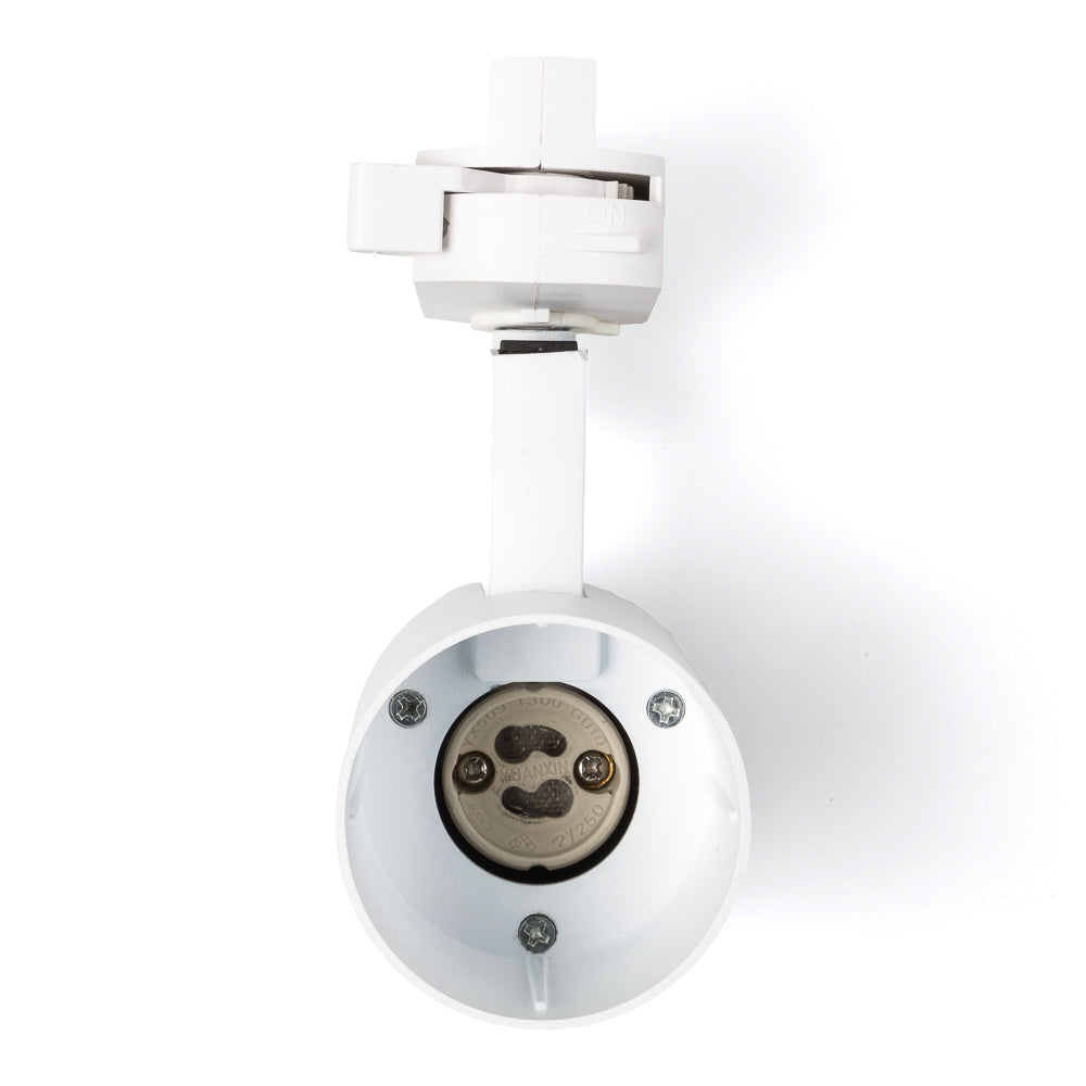 Foco Carril Monofásico "Lumiastra" 1xGU10 Blanco — Vetonek (2)