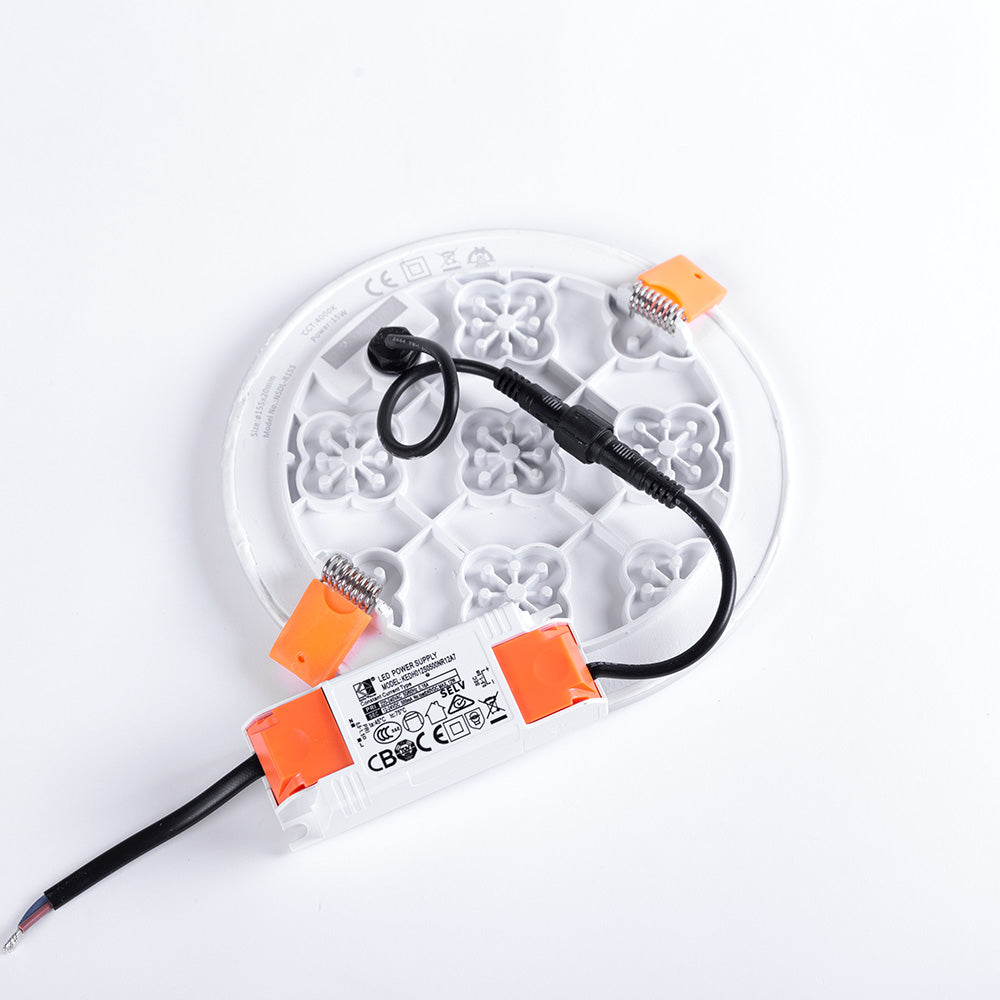 Placa LED IP65 15W 1.177Lm 4200ºK Circular sin Marco — Vetonek (6)