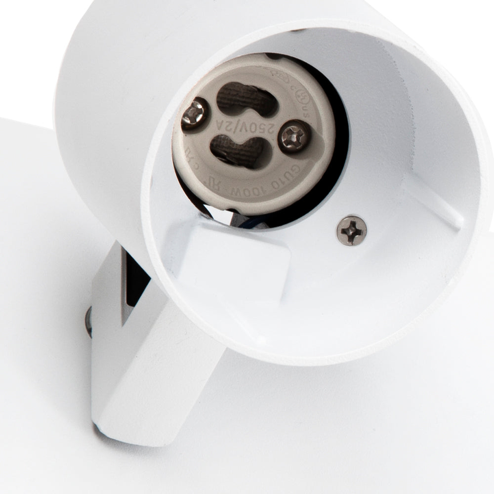 Aplique de Pared "Lumiastra" Blanco — Vetonek (8)