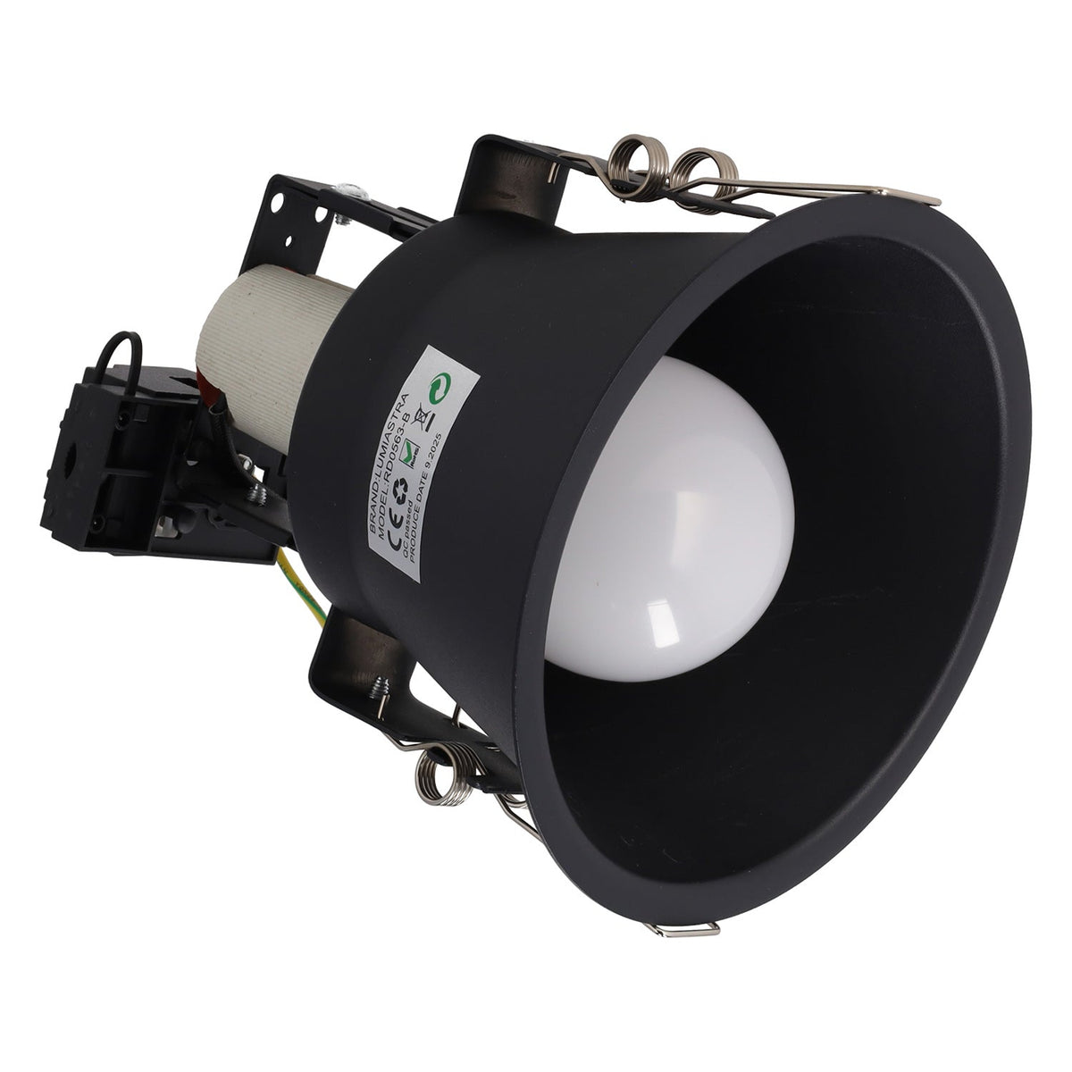 Downlight E27 - Acabado Negro — Vetonek