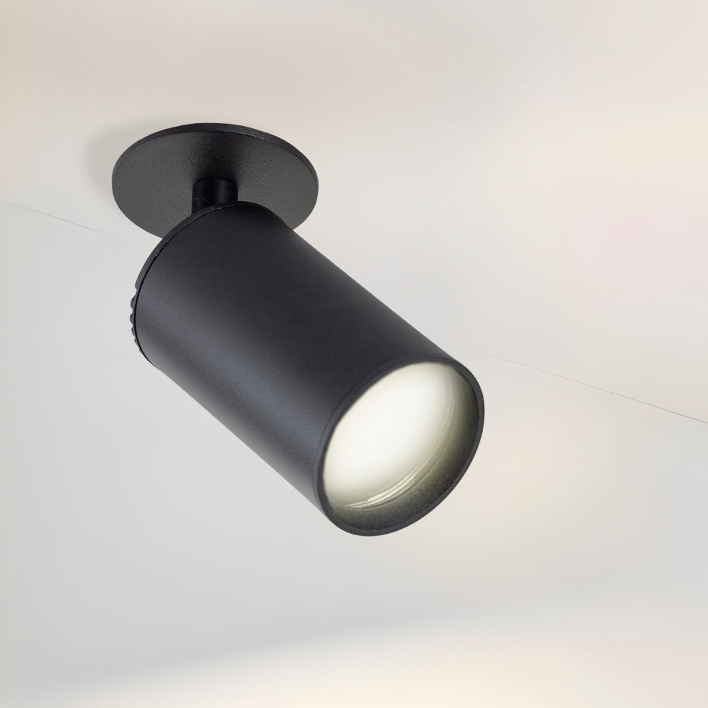 Spot Empotrable GU10 Negro ( — Vetonek