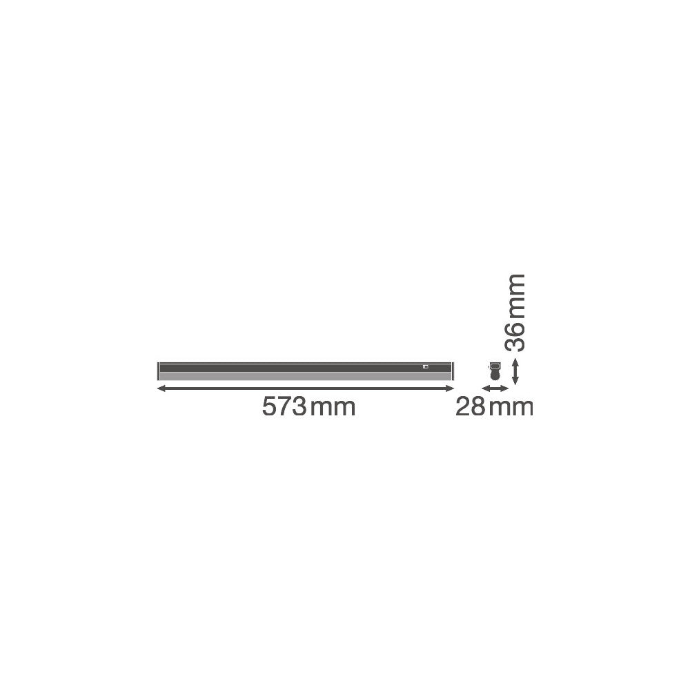Luminaria LED Lineal Ledvance "Compact" 140º IP20 — Vetonek (12)