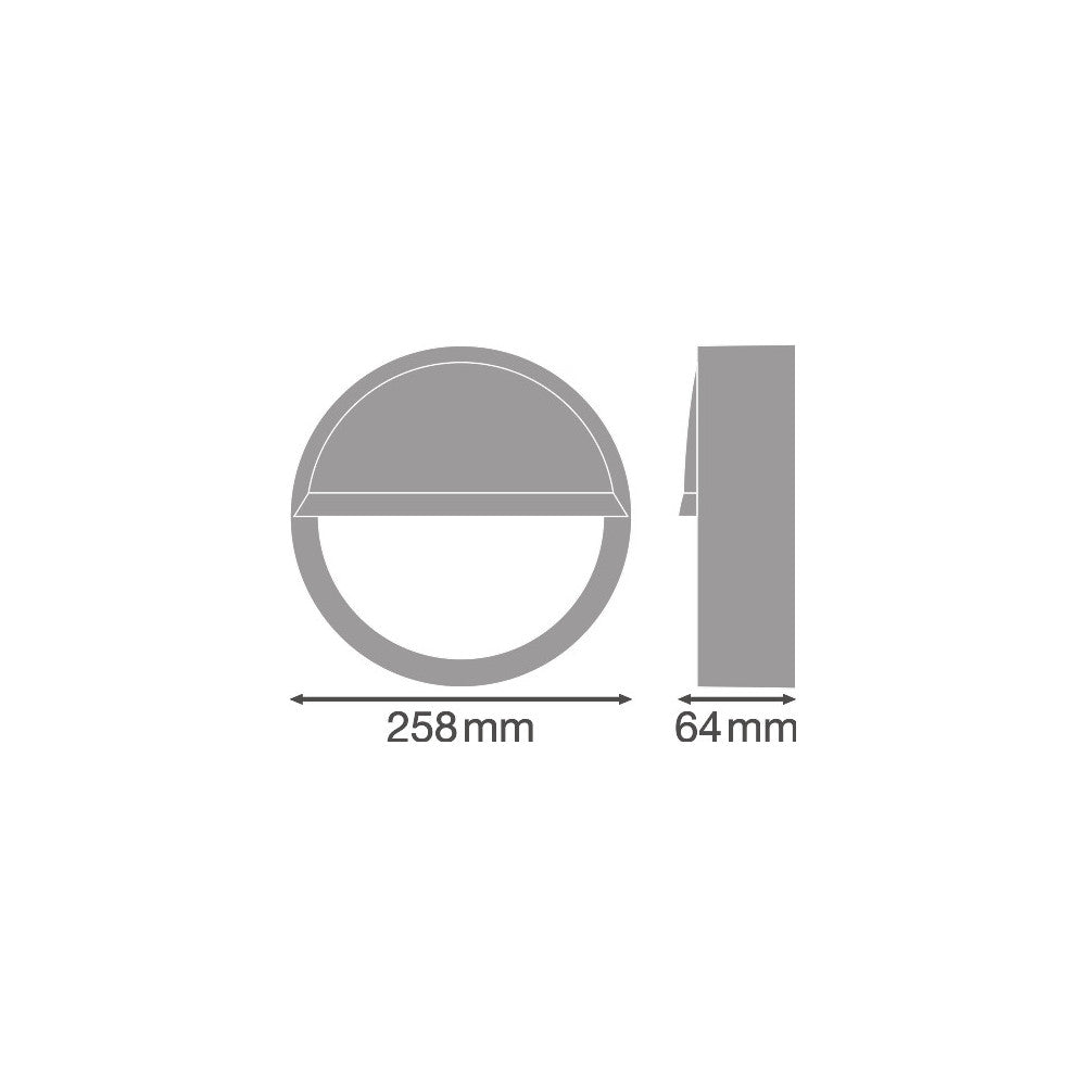 Accesorio Aplique LED Ledvance Párpado 250 — Vetonek (3)