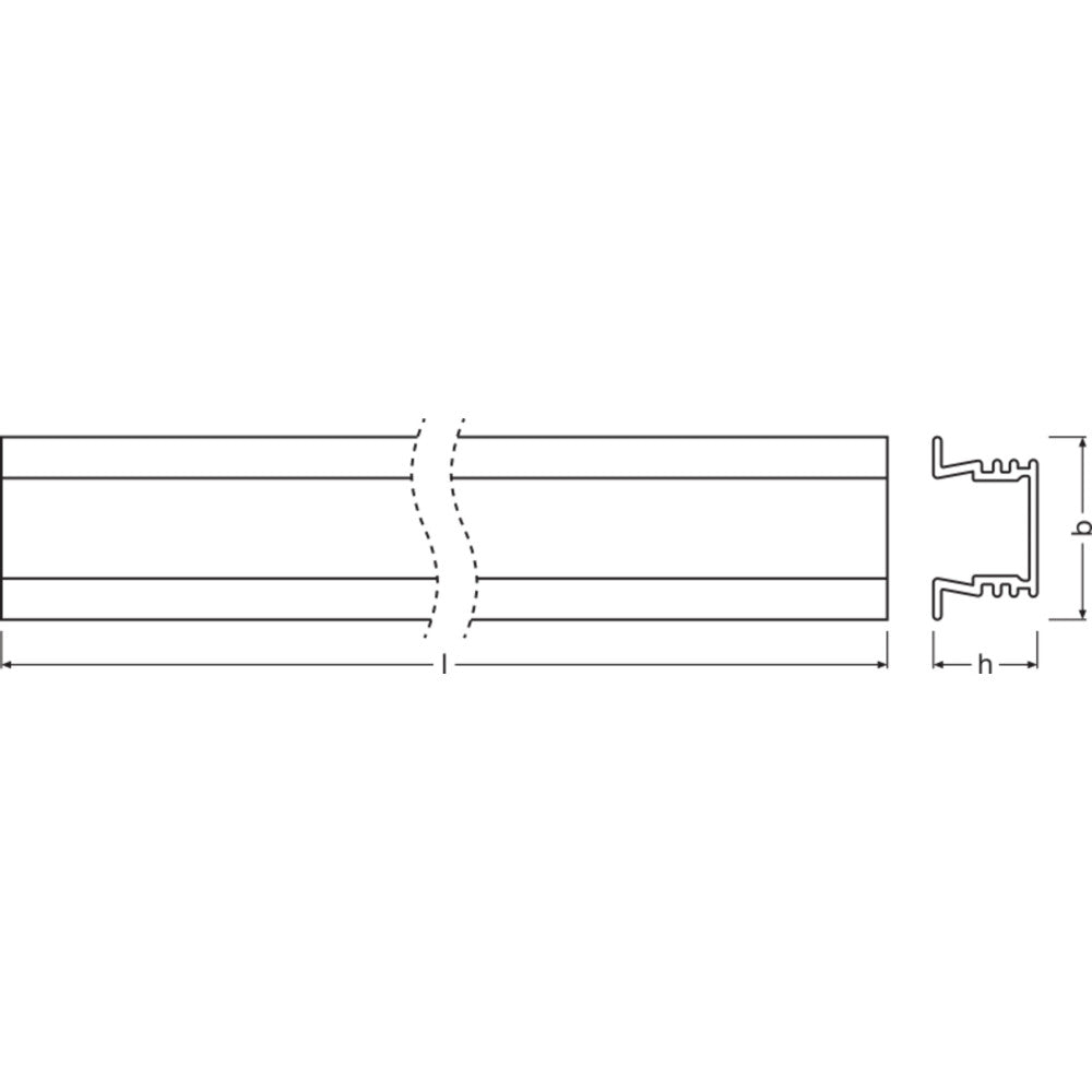 Tiras LED Ledvance de perfil medio — Vetonek (6)